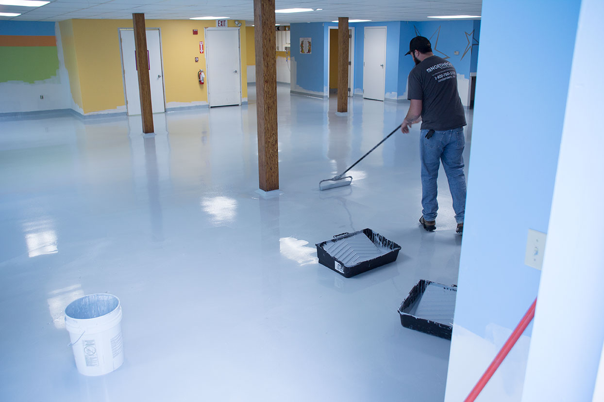 Epoxy Flooring | Commercial Flooring, Installation | Northeast Flooring