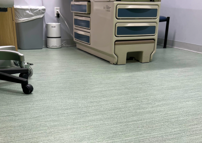 Woburn Pediatrics flooring by northeast flooring solutions