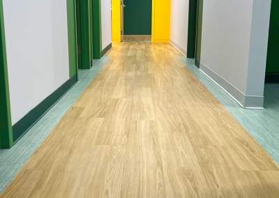 Woburn Pediatrics flooring by northeast flooring solutions